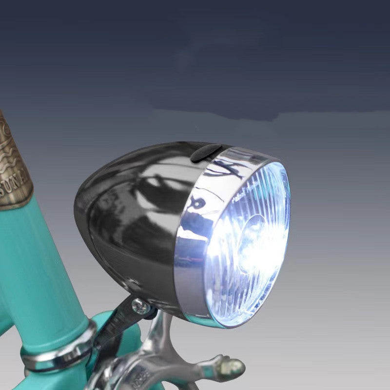 Retro Vintage Bicycle Glare Night Riding Accessories Headlight