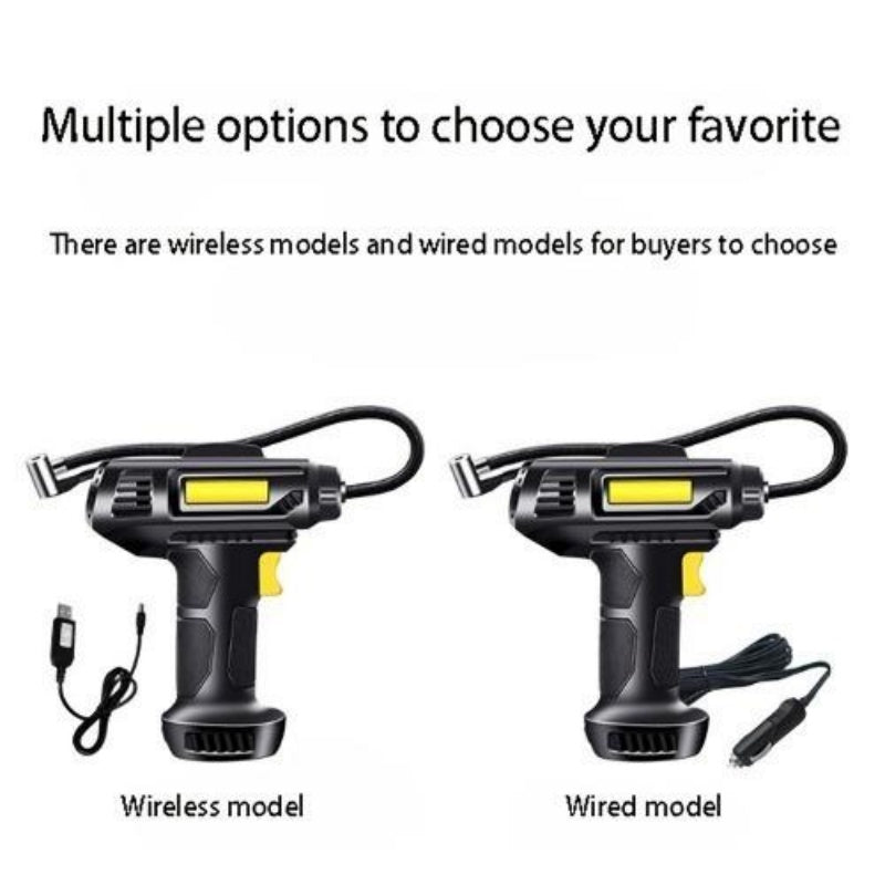 Intelligent Digital Display Wireless Portable Handheld Car Tire And Bicycle Air Pump