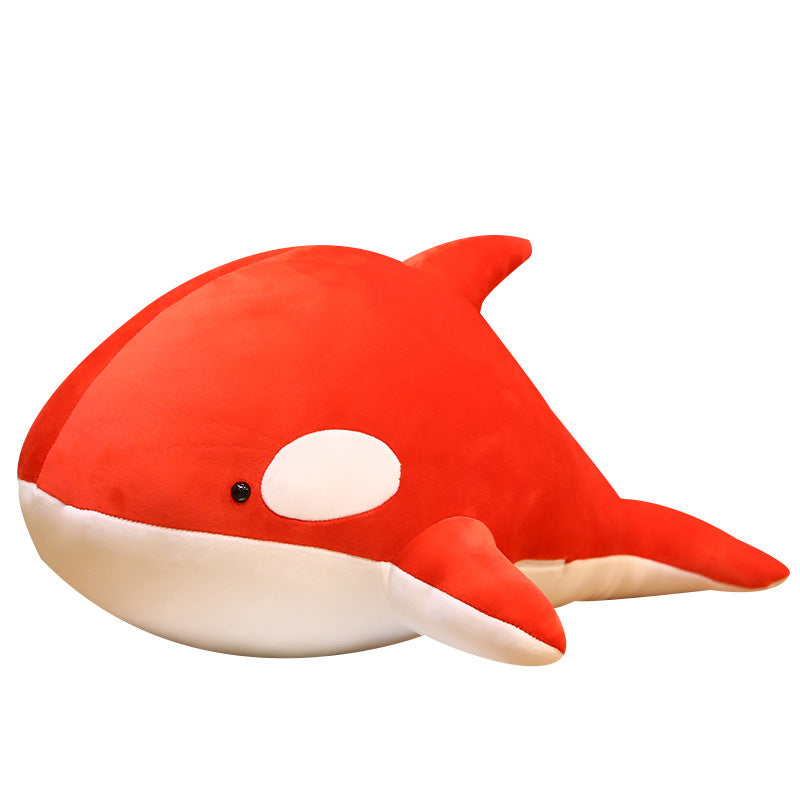 Whale doll pillow sleeping doll black