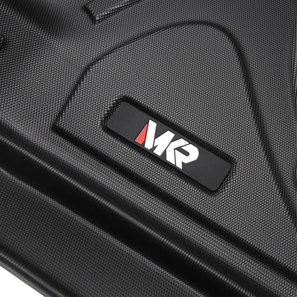 MKR Floor Mats For Chevy Silverado GMC Sierra 1500 2019-2025, 2020-2025 SLV SRA 2500 3500 HD Crew Cab With Rear Under-Seat Storage