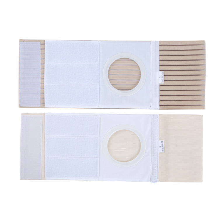 Medical opening 8cm stoma elastic abdominal belt