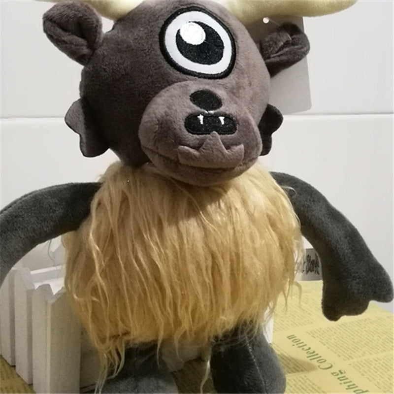 One-Eyed Giant Deer Plush Doll Elk Toy Doll Reindeer Doll