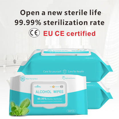 75% Alcohol Disinfecting Wipes – Multiple Pack Sizes
