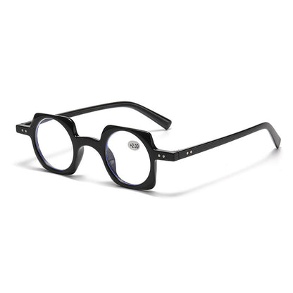 Anti-blue Light Retro Frame Presbyopic Glasses Men Old Reading Glasses