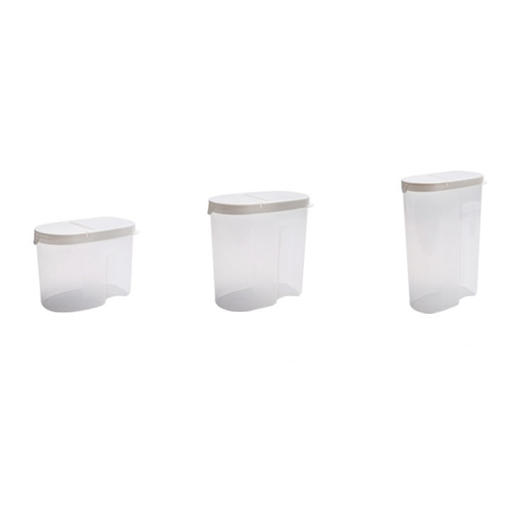 Whole grains sealed cans plastic kitchen food storage box