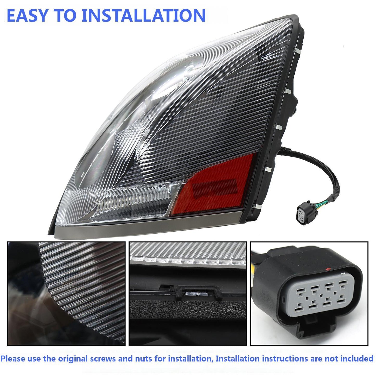 VOLVO VNL Headlights Black