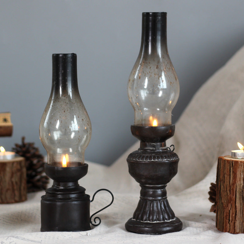 Chinese resin candle holder