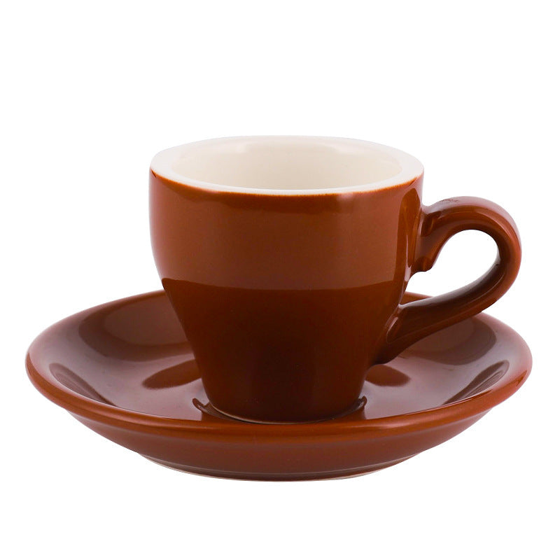 Restaurant set coffee cup and dish ceramics