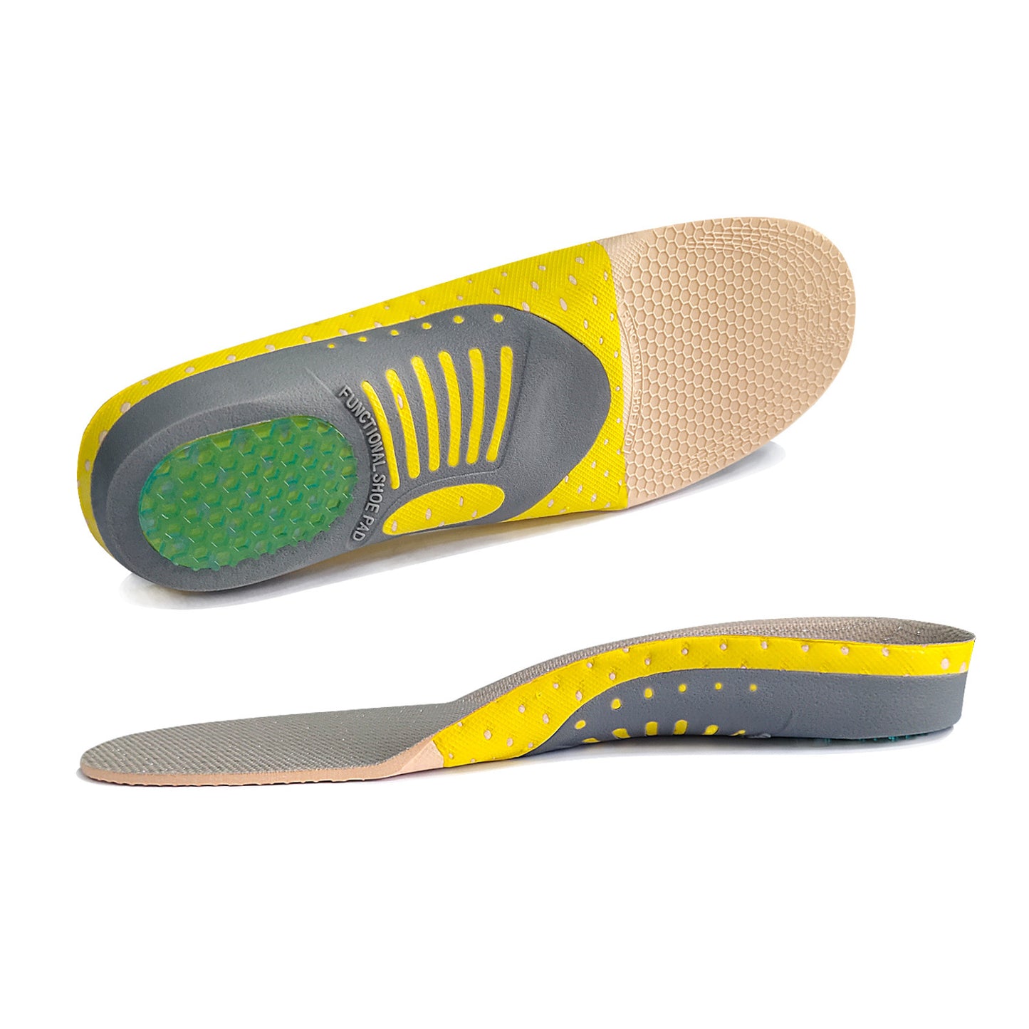 Shock Absorption Massage EVA Men's And Women's Insoles