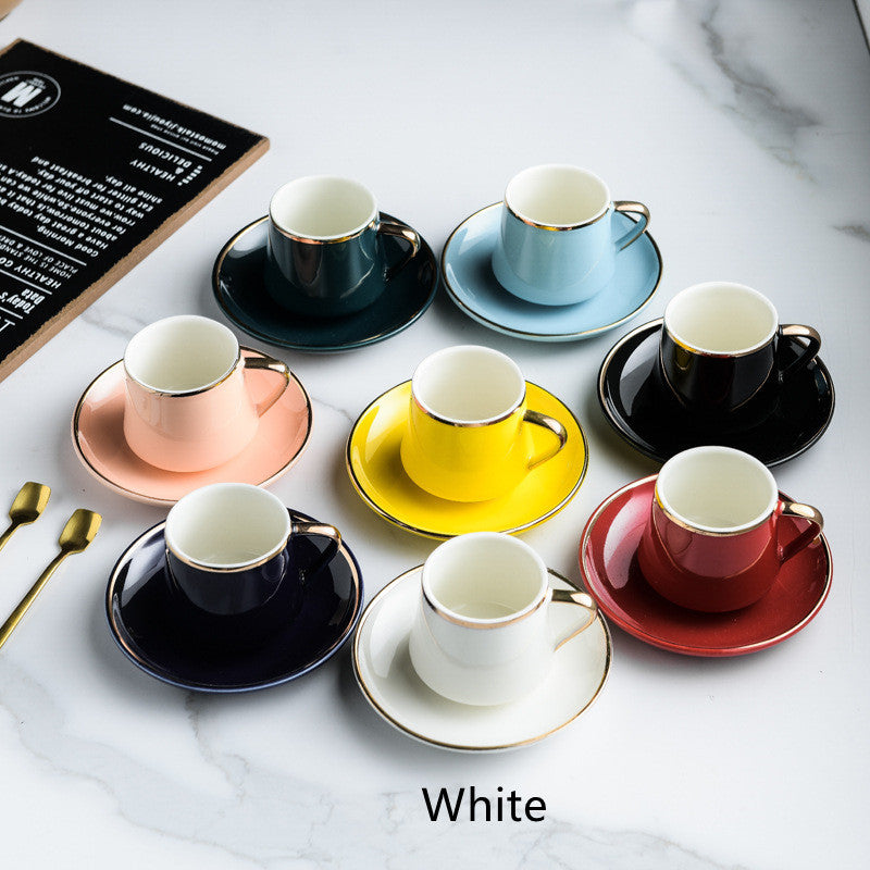 Creative Turkish Ceramic Coffee Mug Macaron Color