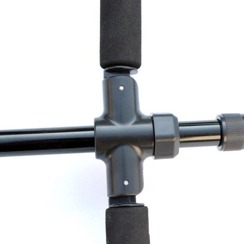 Alloy folding telescopic crutch