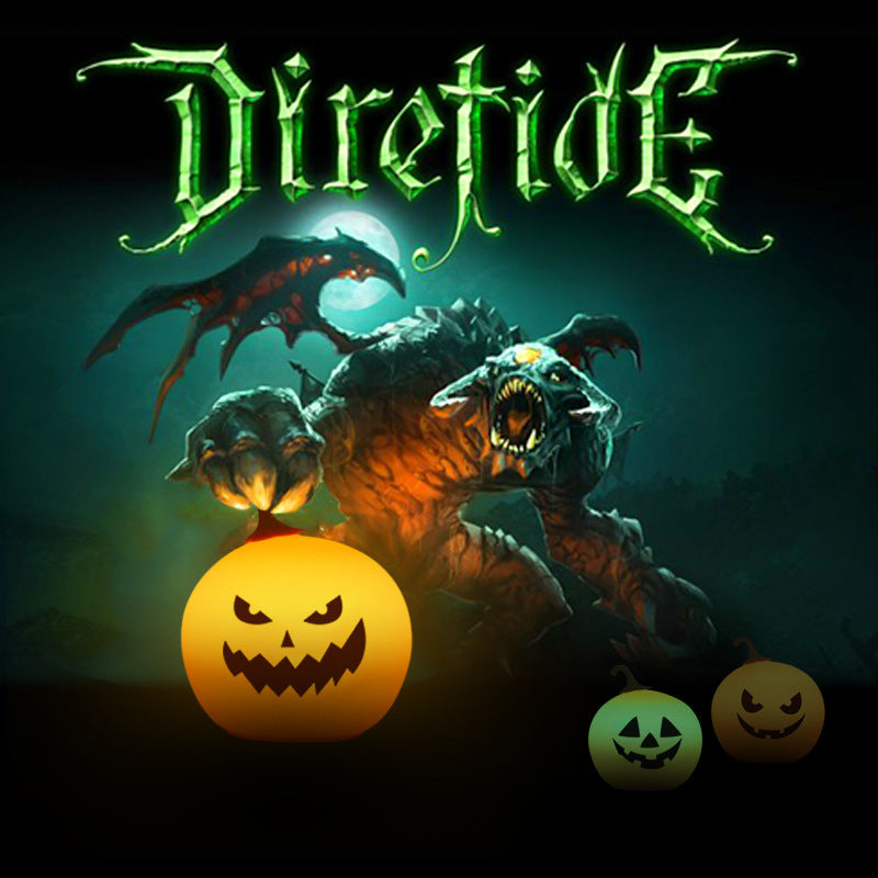 Halloween Pat Night Light Festive Atmosphere Colorful Decoration Props