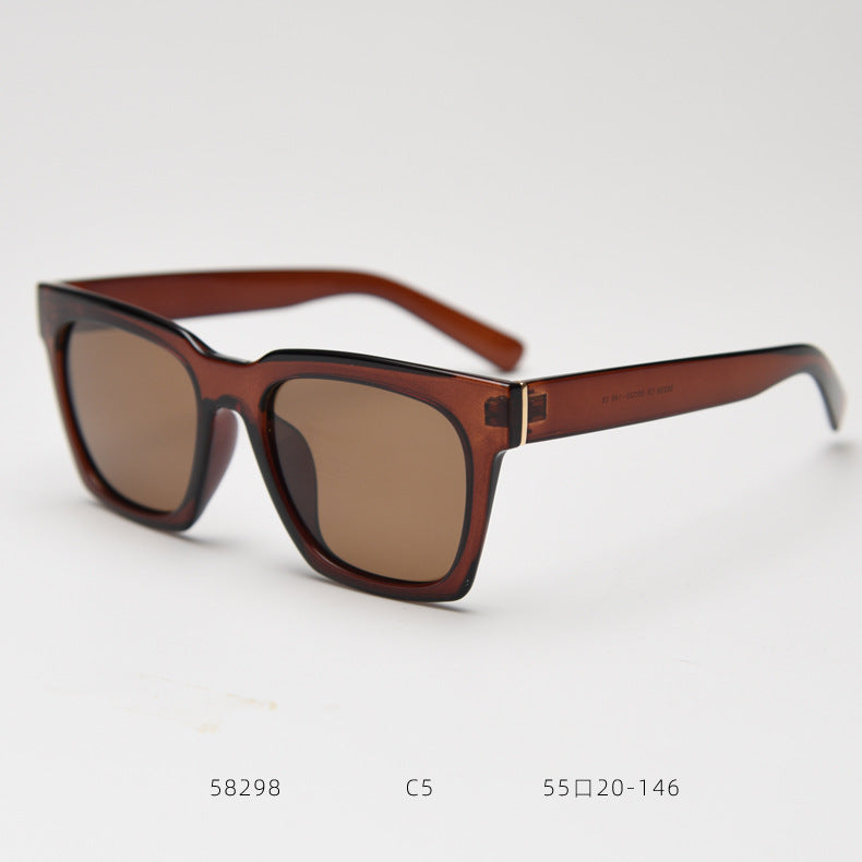 Box TR90 Polarized Sun Glasses Trendy Fashionable Man Female Online Influencer
