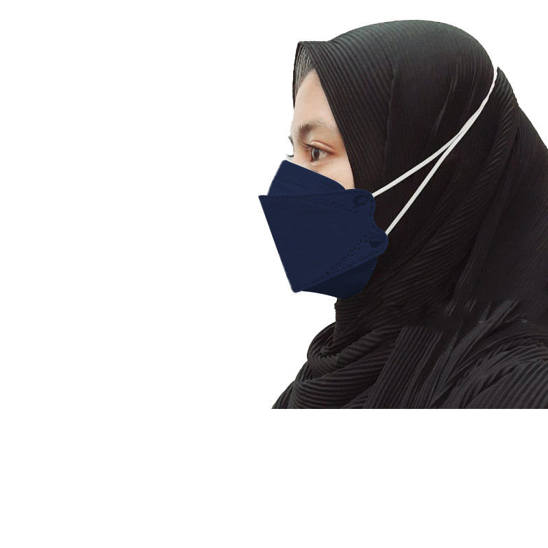 Filter Masker Korea KF94 Hijab Headloop 10pcs 4D Adult Mask
