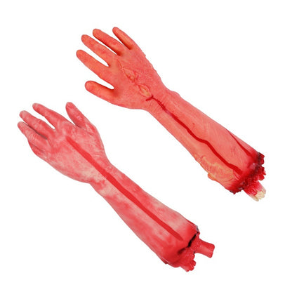 Halloween Broken Hand Horror Decoration Props Haunted House Bar Chamber Spoof Simulation