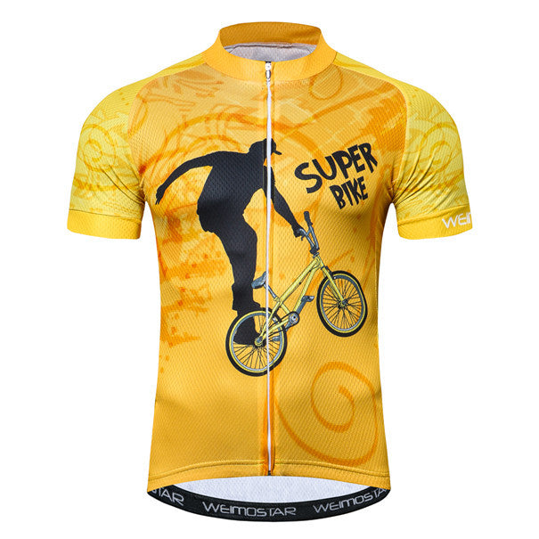 Summer cycling jersey shirt