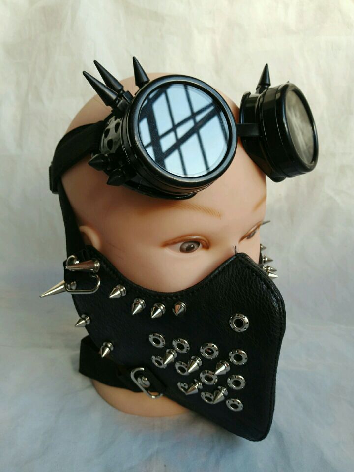 Steam Gear Gothic Punk Mask