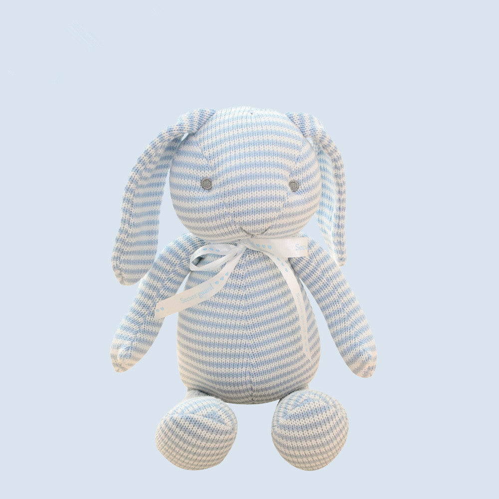 Baby comfort doll woolen doll animal doll knitted toy