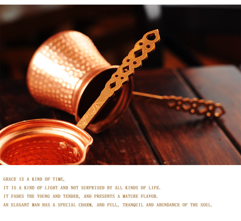 Retro creative turkish coffee pot