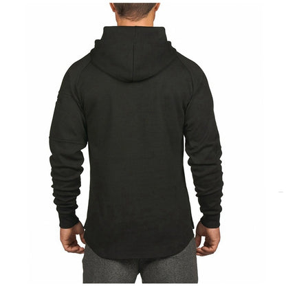 Men's sports and leisure hoodie