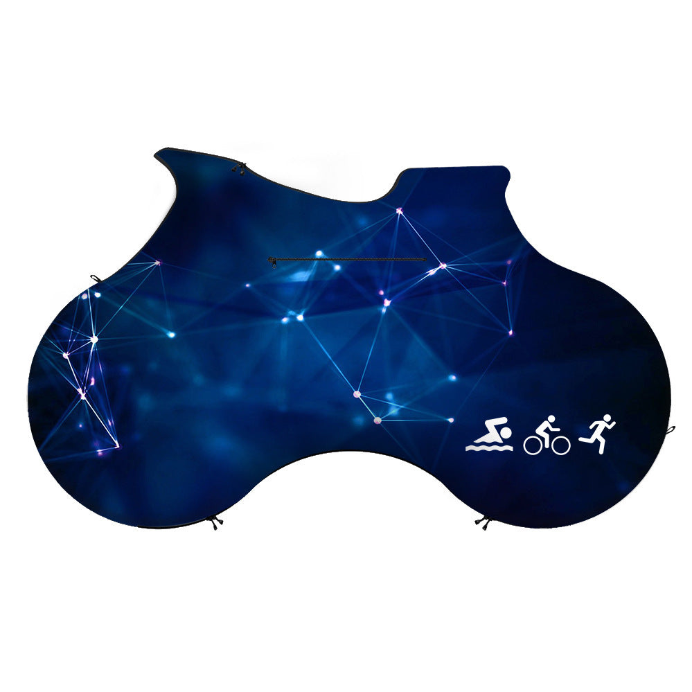 Mountain Highway Bicycle Elastic Dustproof Car Cover Car Full Set Protection