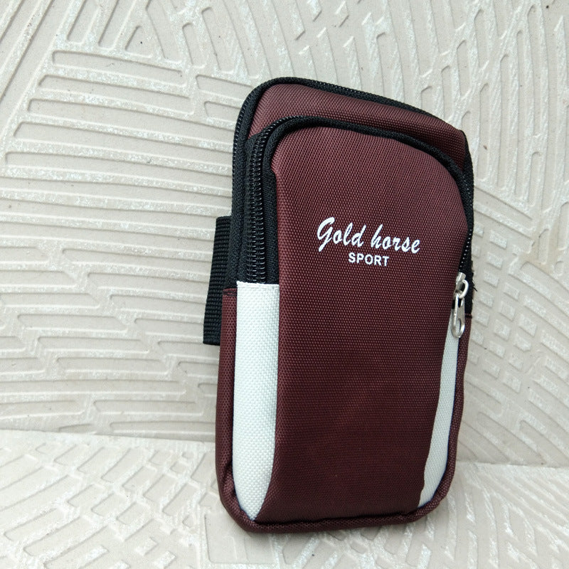 Nylon arm bag for fitness cycling
