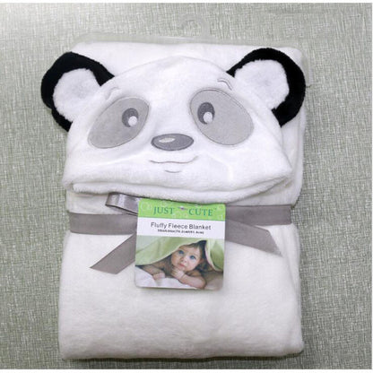 Baby fleece bath towel hooded towels bathrobe