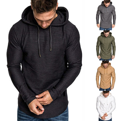 Men's leisure sports sweater coat