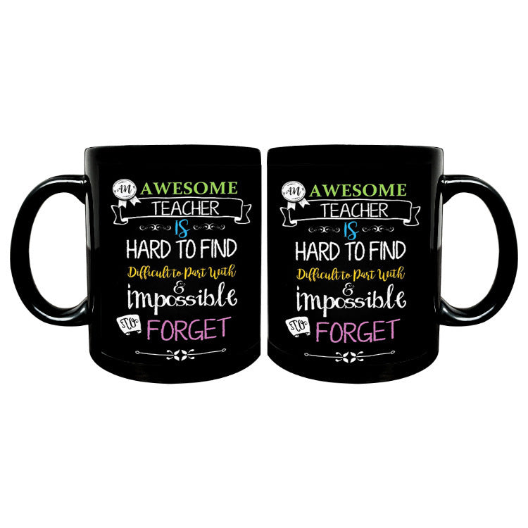 Black Glaze Mug Ceramic Coffee Cup