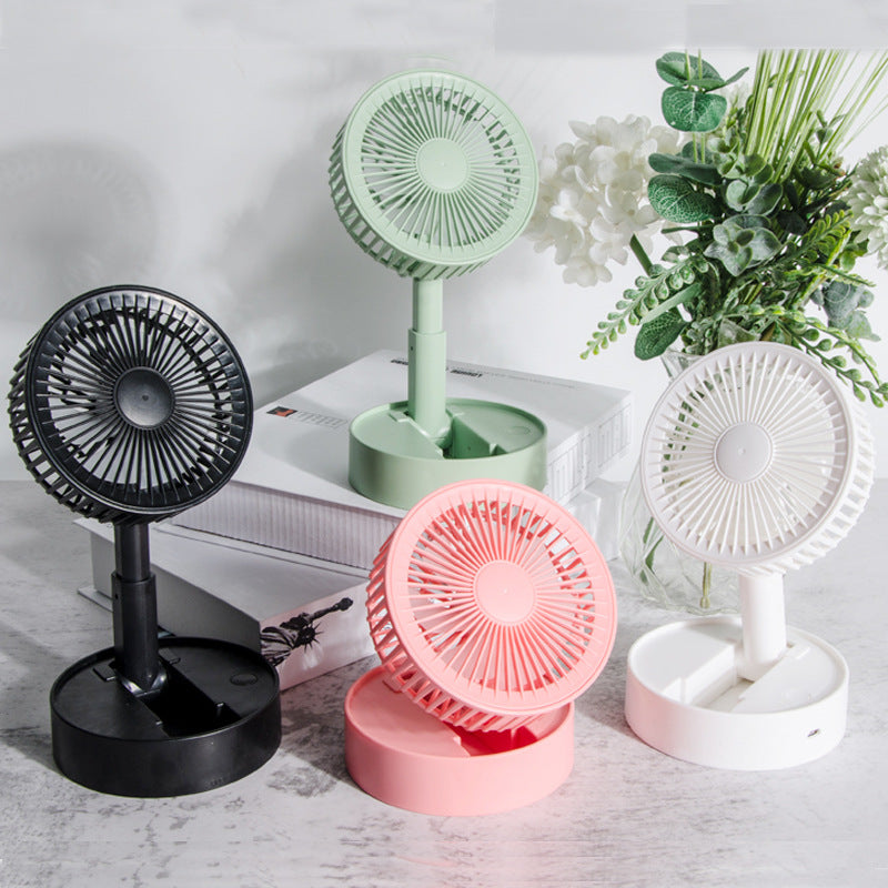 A9 Mini Telescopic Folding Fan