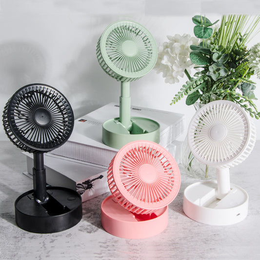 A9 Mini Telescopic Folding Fan