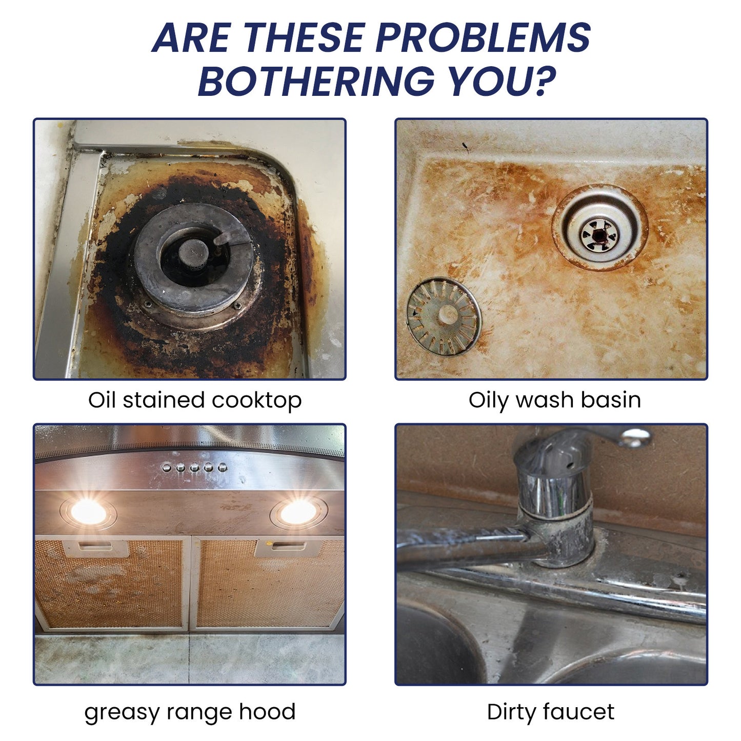 Kitchen Foam Cleaner Stove Range Hood