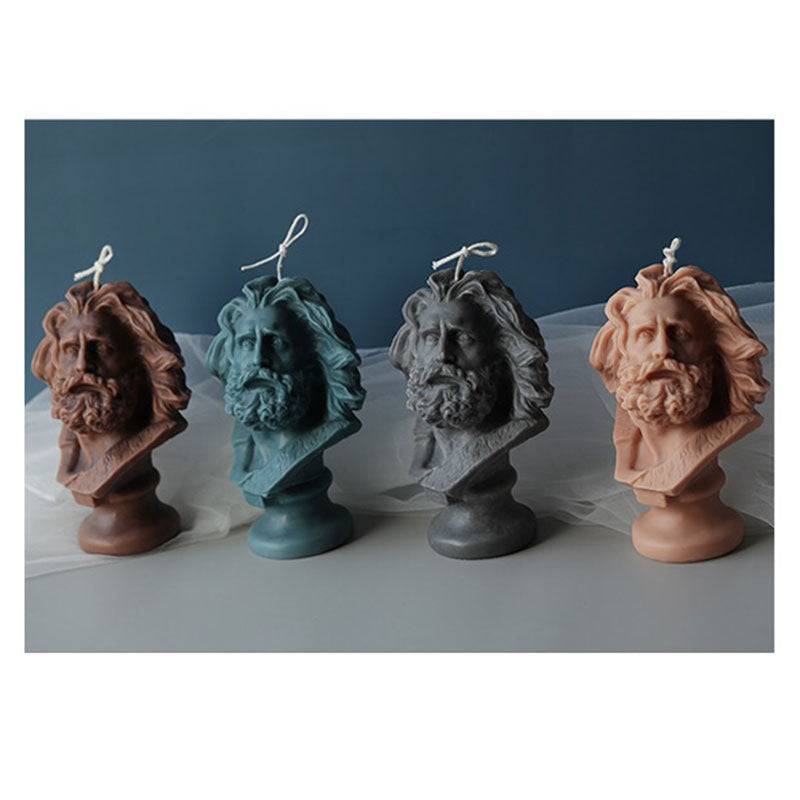 Marseille Head Candle Mold