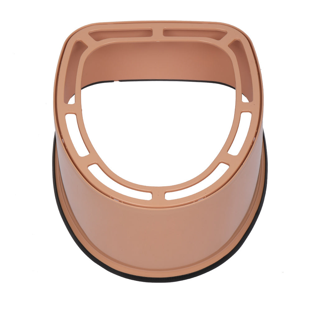 Portable Toilet Flagship With Anti Slip Pad Brown
