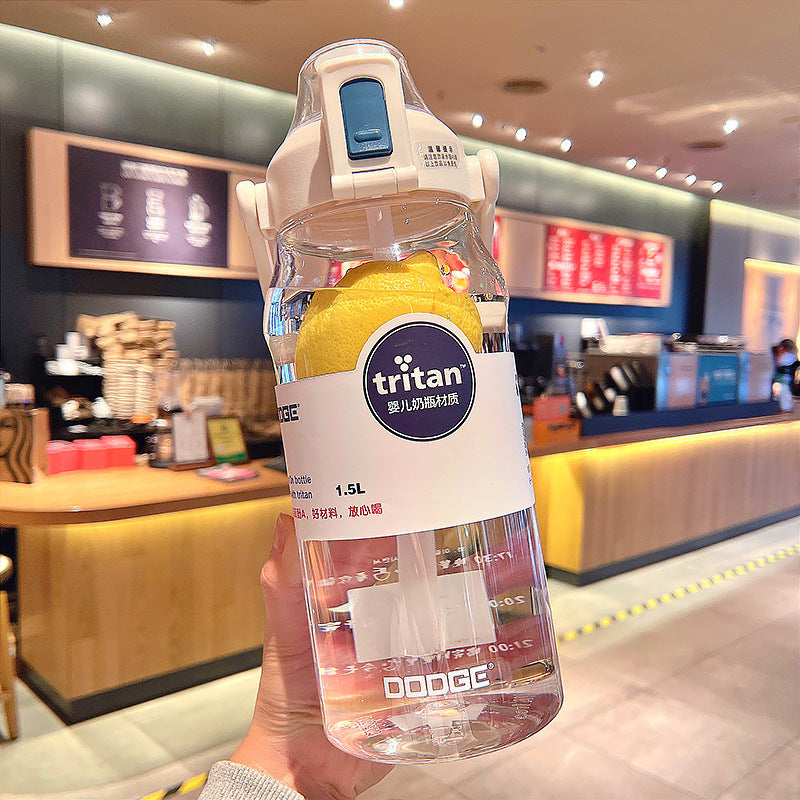 Large Capacity Plastic Sippy Cup Fitness Exercise