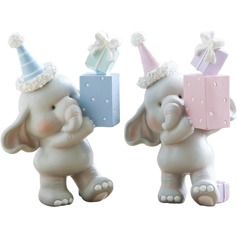 TV cabinet decoration cute girl resin home decoration