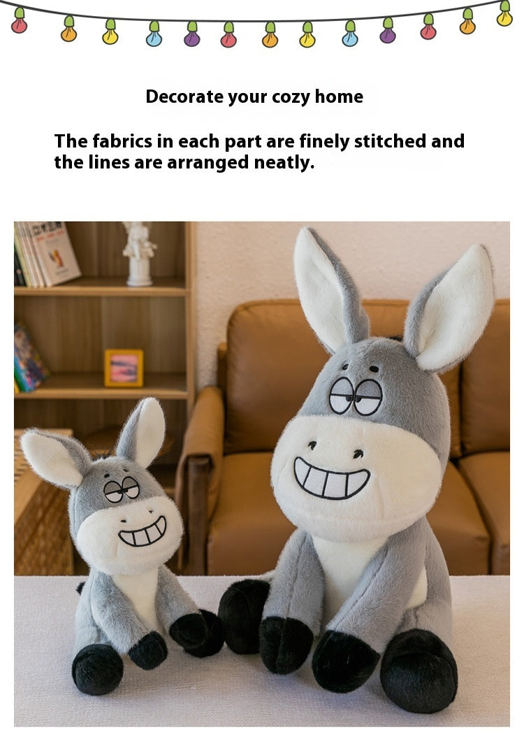Donkey Doll Plush Toys Bed Sleeping Doll