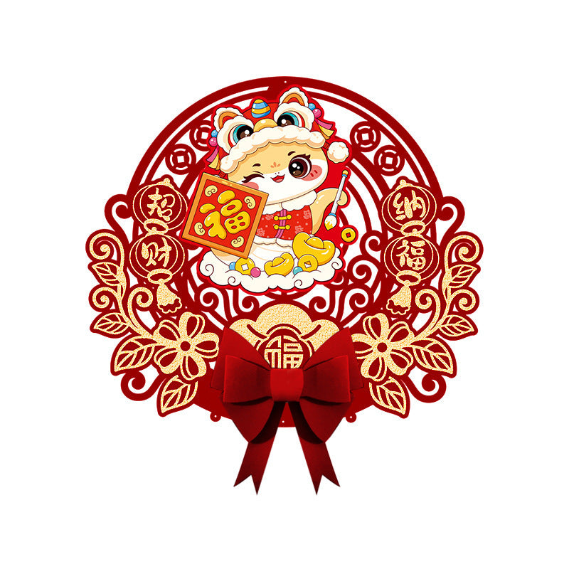 Creative New Year Door Decoration Supplies