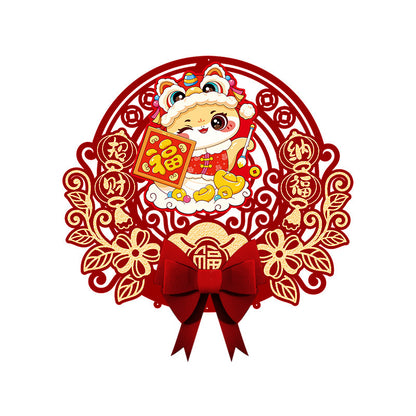 Creative New Year Door Decoration Supplies