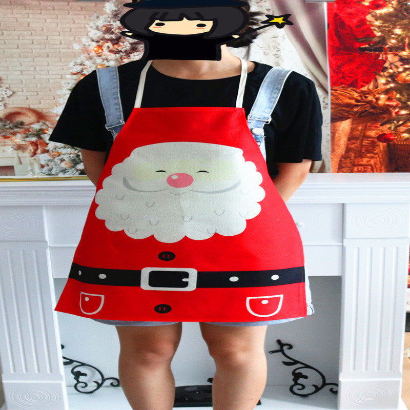 Christmas Style Washable Christmas Kitchen Restaurant Decoration