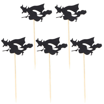 Halloween cake card decoration