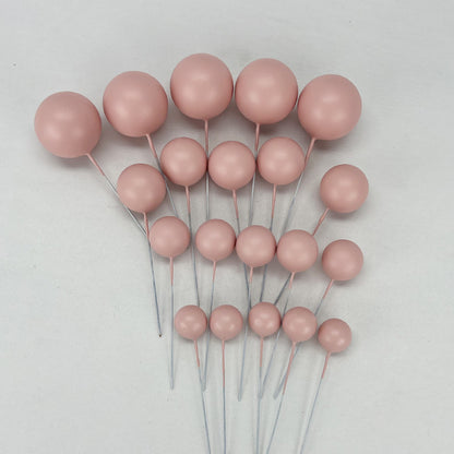 Faux Balls Cake Decoration
