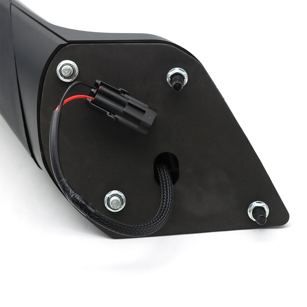 Black Hood Mirror Heated For Freightliner Cascadia 2018, Passenger -RH-Side