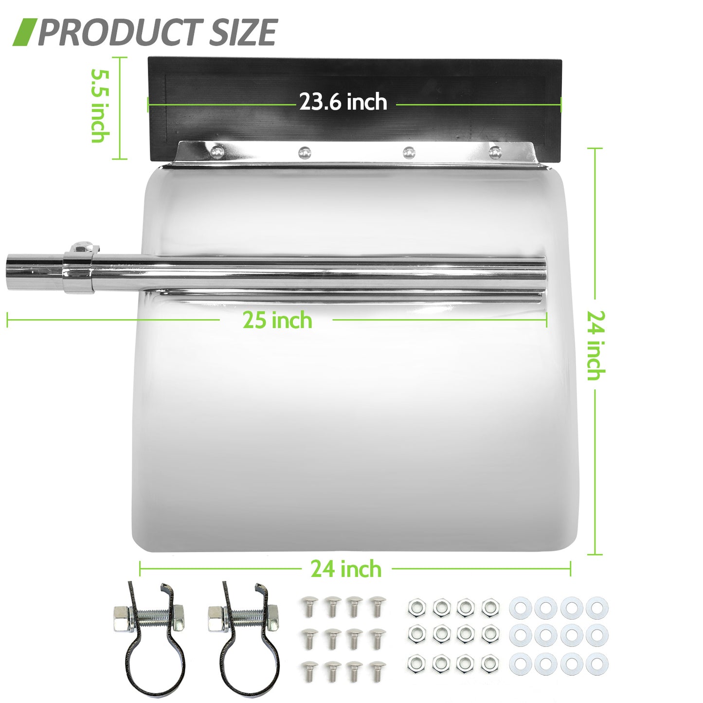 Plated Quarter Fender Cover 2 Pieces