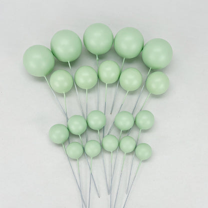 Faux Balls Cake Decoration