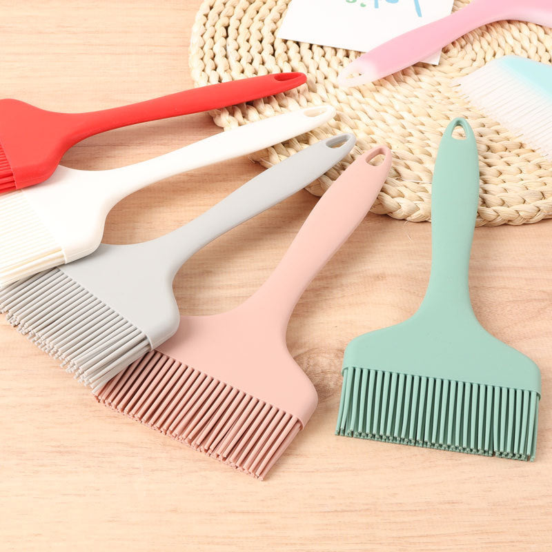 1PC Silicone Barbeque Brush Cooking BBQ Heat Resistant Oil Brushes Kitchen Supplies Bar Cake Baking Tools Utensil Supplies