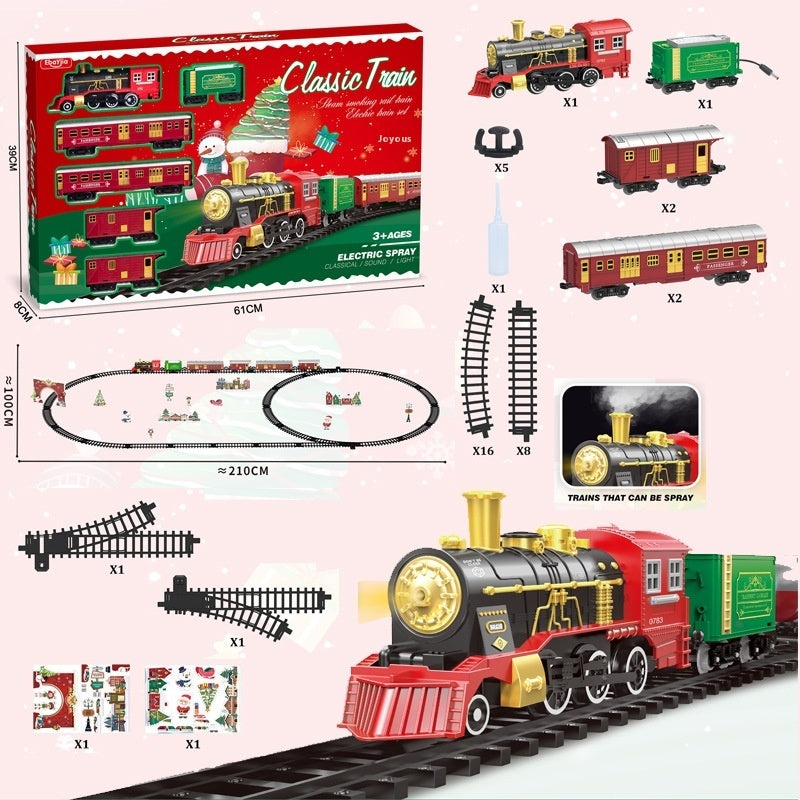 Children Boy Electric Steam Motor Car Birthday New Year Gift