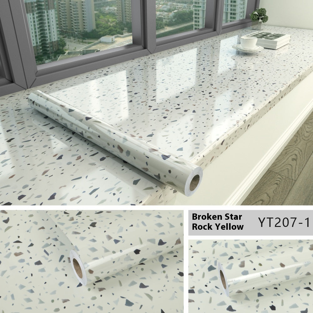 Kitchen Renovation Self-adhesive Cabinets Range Hood Thick Wallpaper