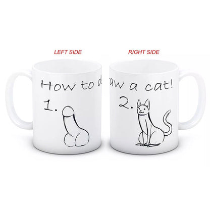 Simple Animal Coffee Ceramic Cup