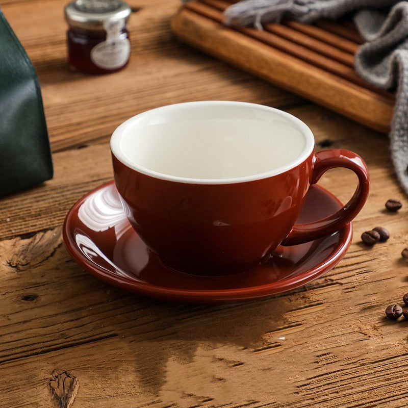 Scandinavian Style Cappuccino Coffee Cup Set